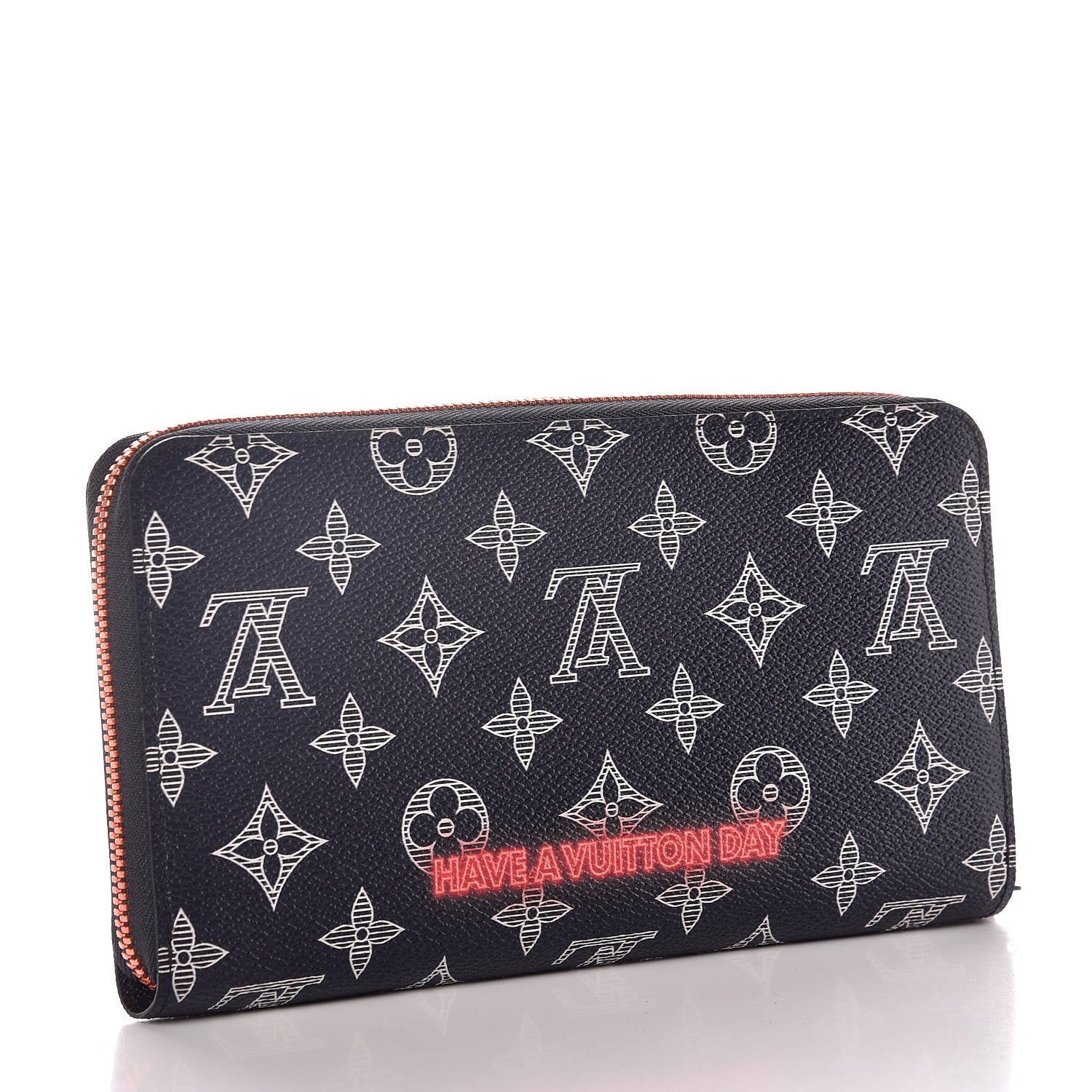 Louis Vuitton Monogram Upside Down Zippy Organizer Wallet 3 of 8