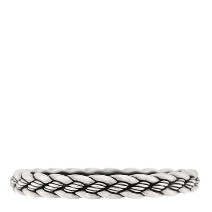 David Yurman Sterling Silver Woven Cable Hinge Bracelet 1 of 3