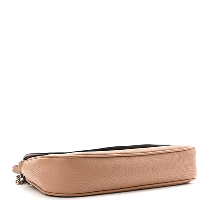Gucci Pebbled Calfskin Medium Soho Flap Crossbody Camelia 4 of 10