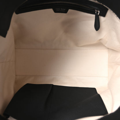 The Row Matte Grained Calfskin Marlo 14 Black 5 of 10