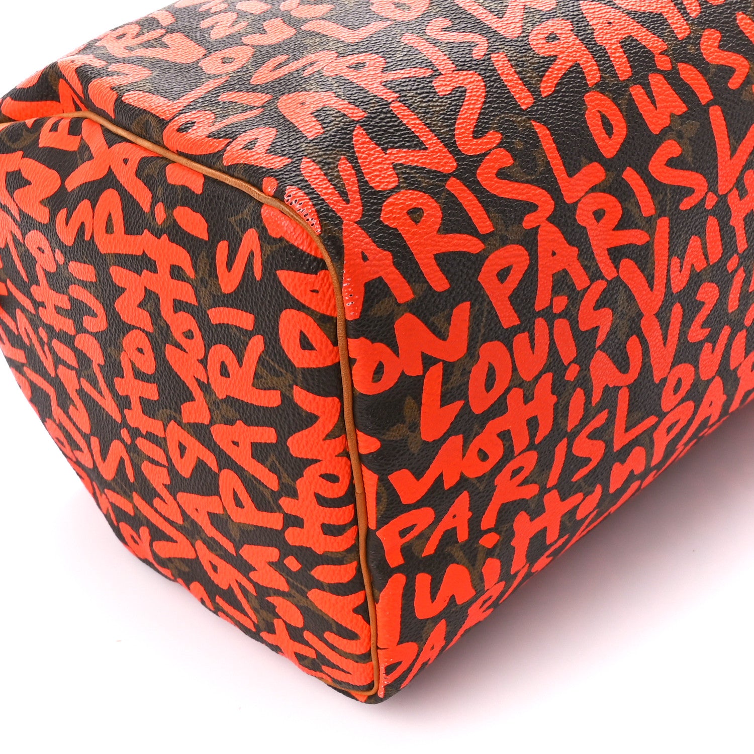 Louis Vuitton Monogram Graffiti Speedy 30 Orange 12 of 13