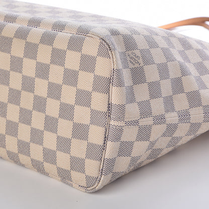 Louis Vuitton Damier Azur Neverfull MM 10 of 11