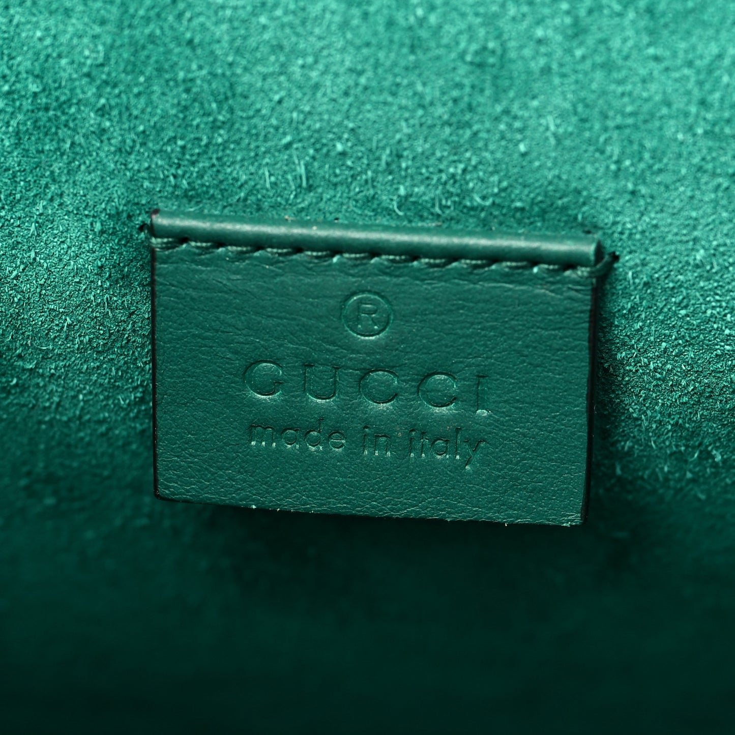GG Supreme Monogram Embroidered Medium Dionysus Shoulder Bag Emerald
