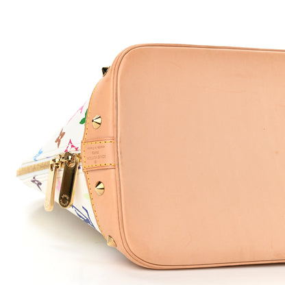 Louis Vuitton Monogram Multicolor Alma White 9 of 11
