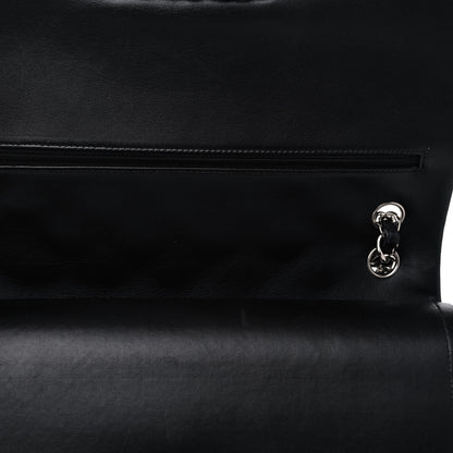 Chanel Lambskin Quilted Jumbo Double Flap Black 5 of 8