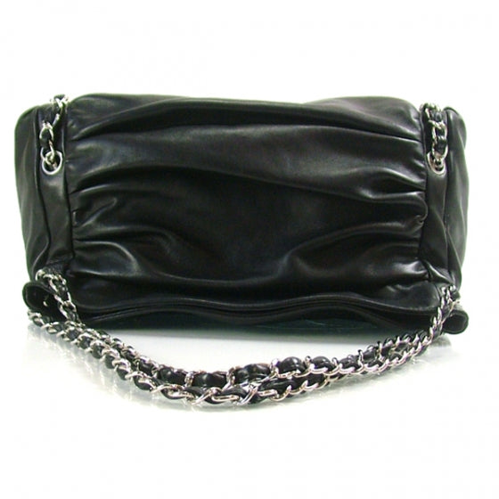 Chanel Lambskin SHARPEI Large Bag Black 4 of 11