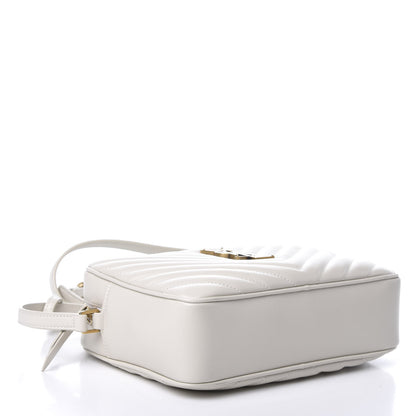Saint Laurent Calfskin Matelasse Monogram Lou Camera Bag Crema Soft 4 of 9