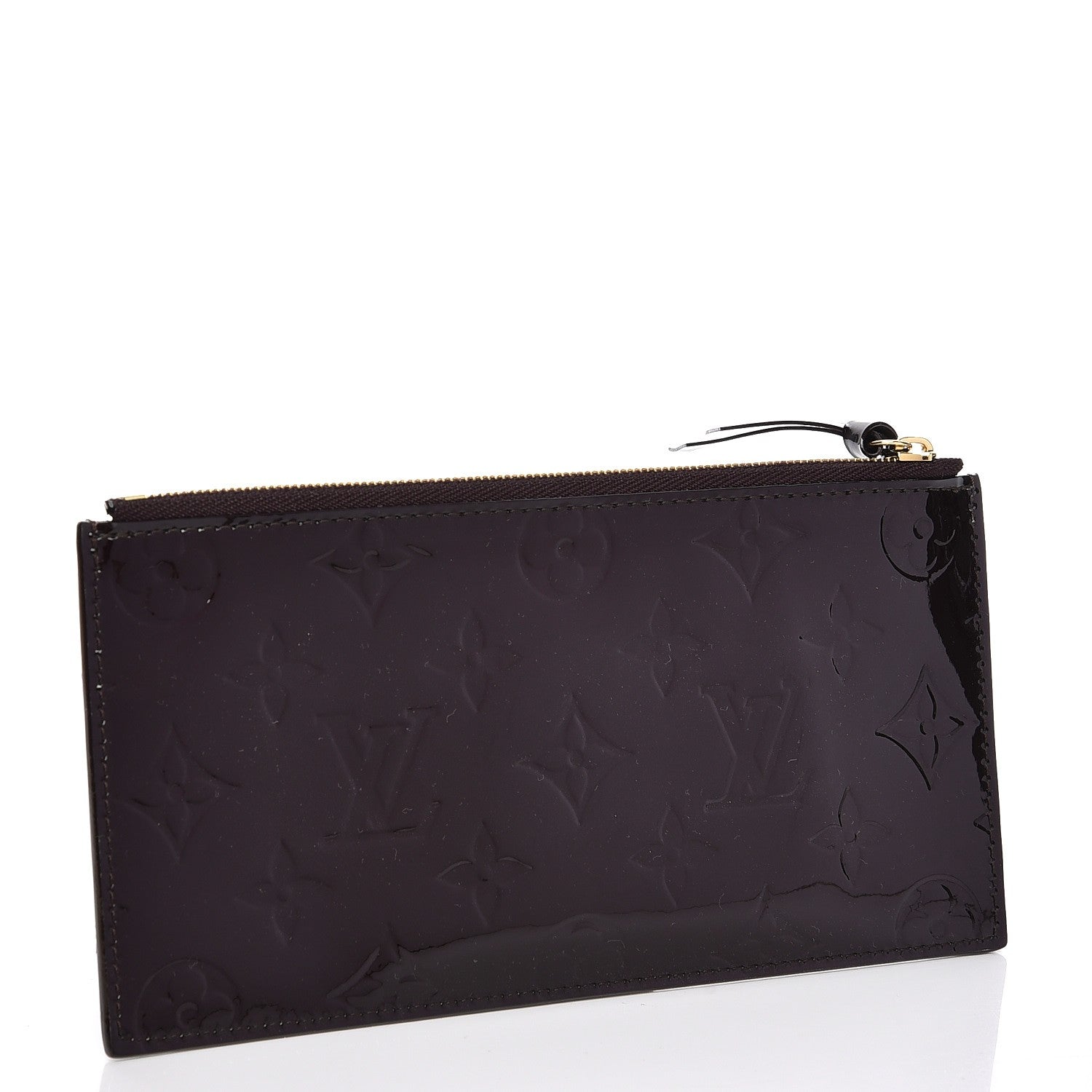 Louis Vuitton Vernis Felicie Chain Wallet Zippered Insert Amarante 3 of 6
