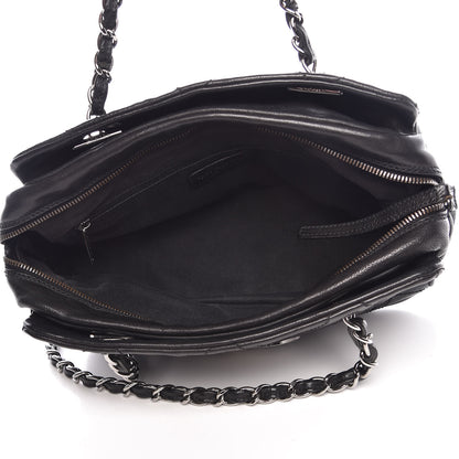 Chanel Calfskin Small Diamond Stitch Tote Black 4 of 10