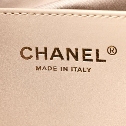 Chanel Caviar Quilted Large Chanel 25 Handbag Beige 7 of 13