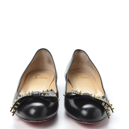 Christian Louboutin Nappa Ballalarina Flats 38 Black 3 of 10