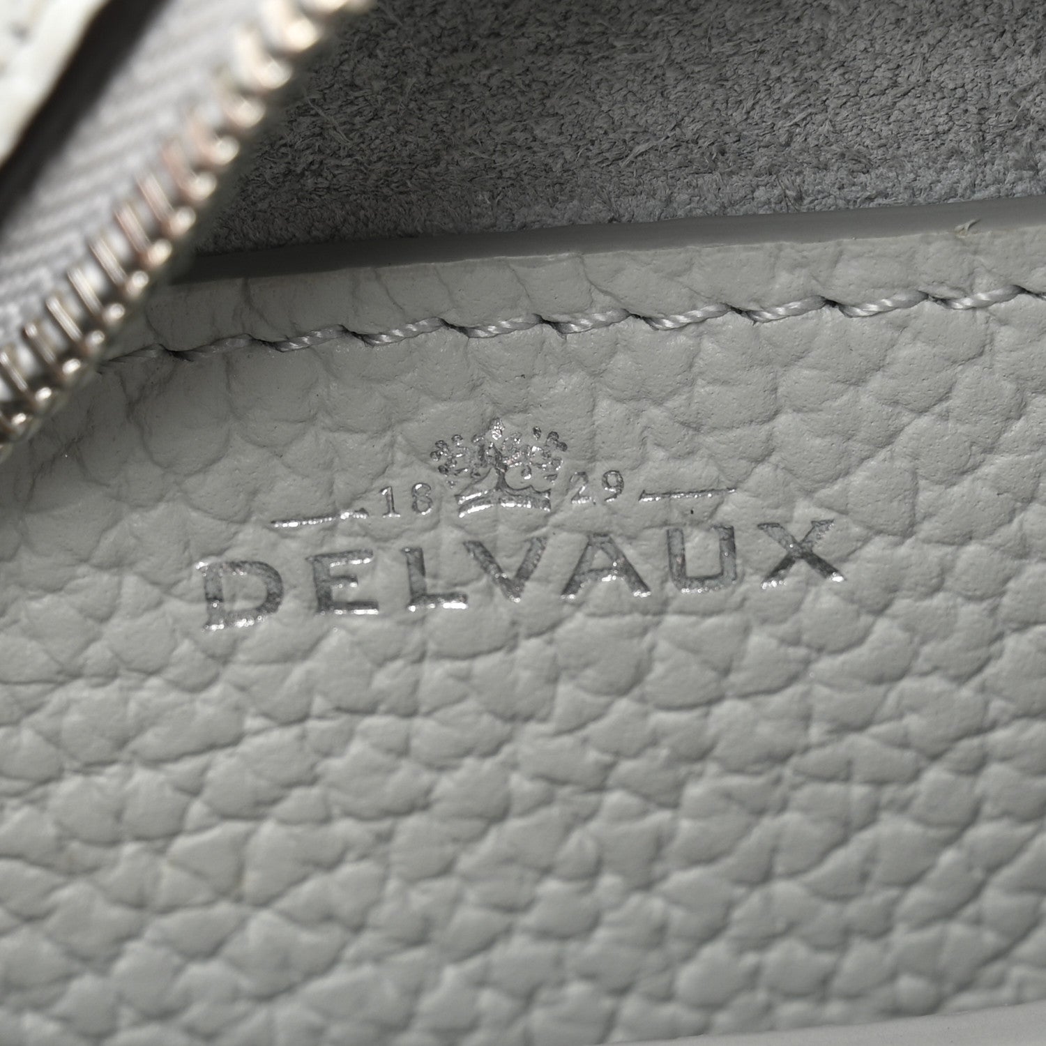 Delvaux Taurillon Soft Nano Cool Box Satchel Cloud 6 of 11