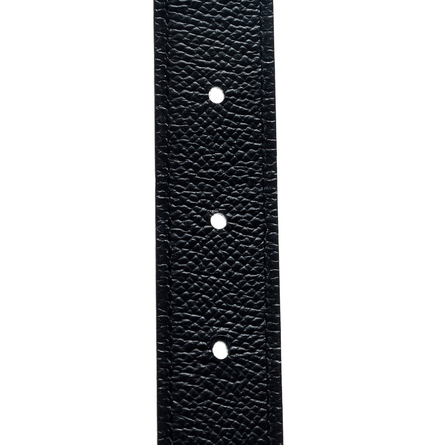 Hermes Epsom Swift 32mm Belt Strap 85 34 Black Craie 6 of 7