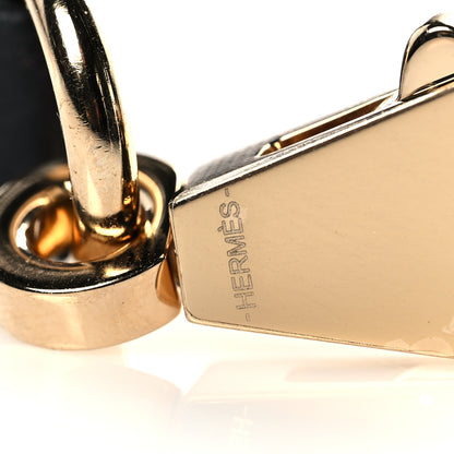 Hermes Togo Lizard Kelly Retourne Touch 25 Black 27 of 38