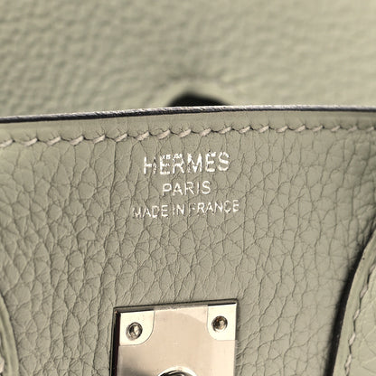 Hermes Togo Birkin 25 Gris Neve 6 of 12