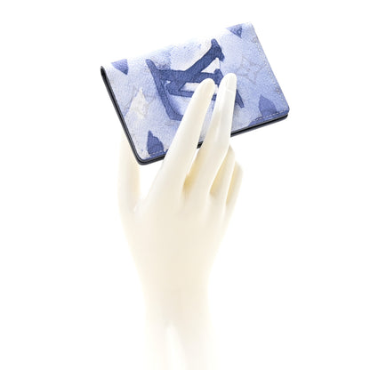 Louis Vuitton Monogram Watercolor Pocket Organizer Blue 2 of 7