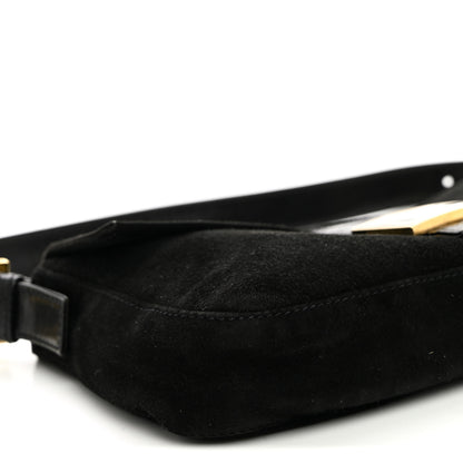 Fendi Suede Baguette Black 8 of 9