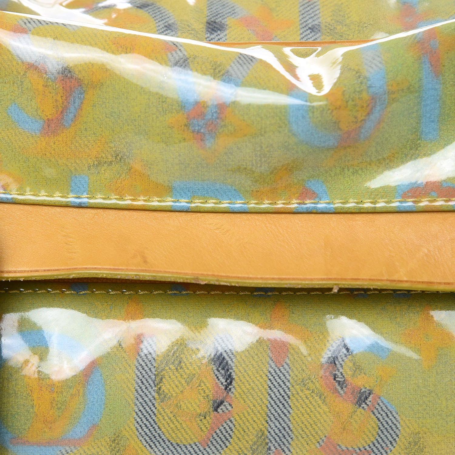 Louis Vuitton Monogram Pulp Defile Weekender PM Yellow 13 of 15