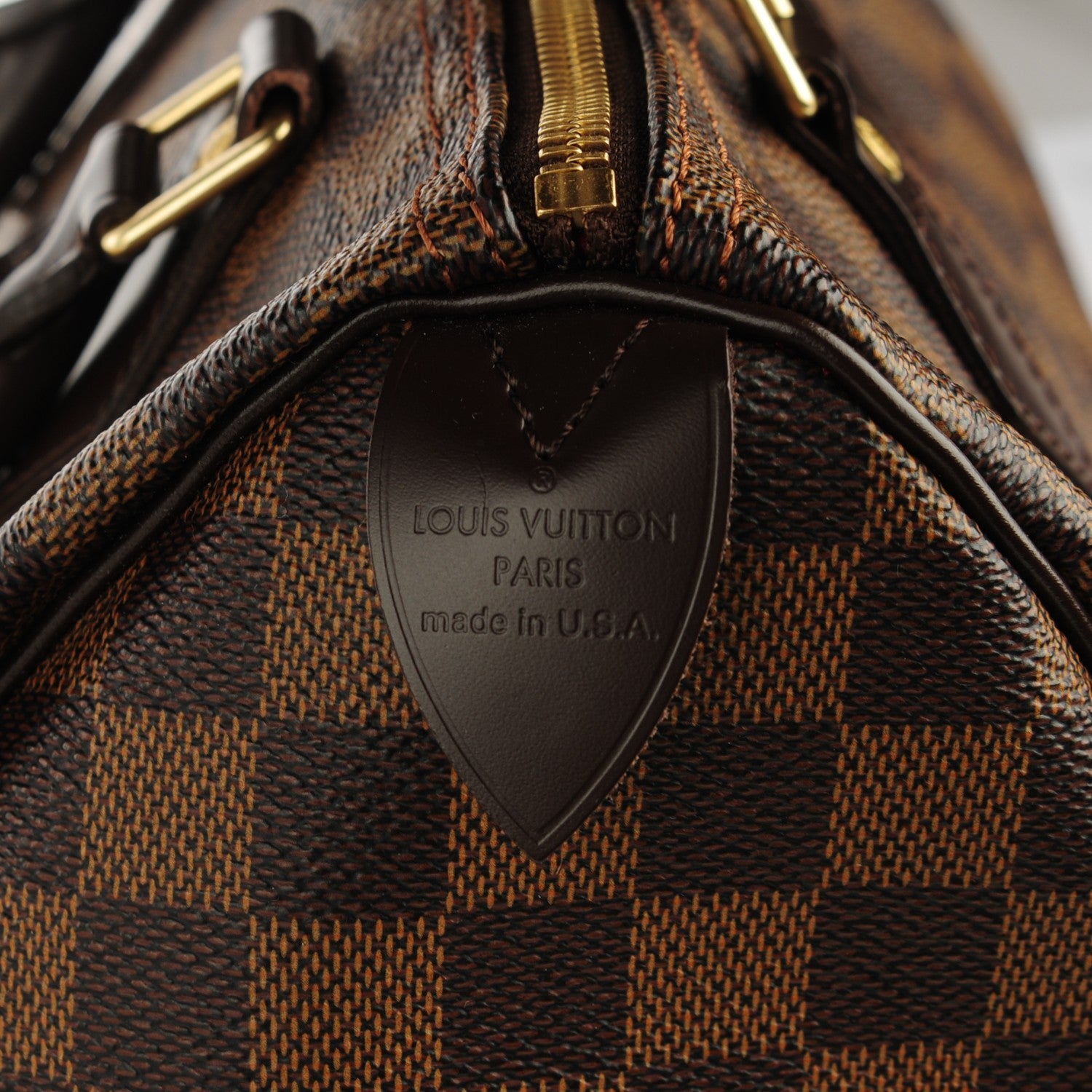 Louis Vuitton Damier Ebene Speedy 25 6 of 7