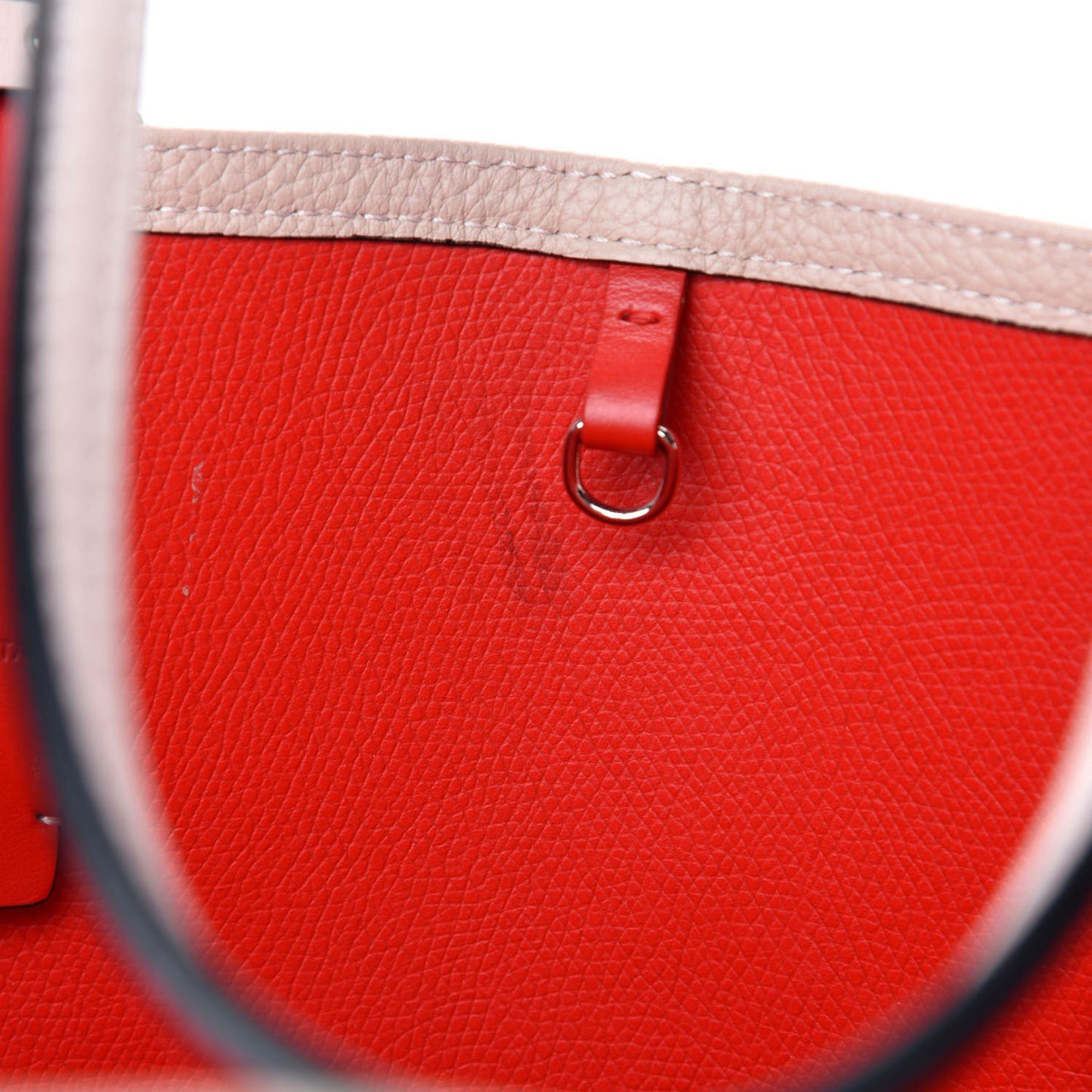 Calfskin Spikes East West Cabata Tote Ballerina