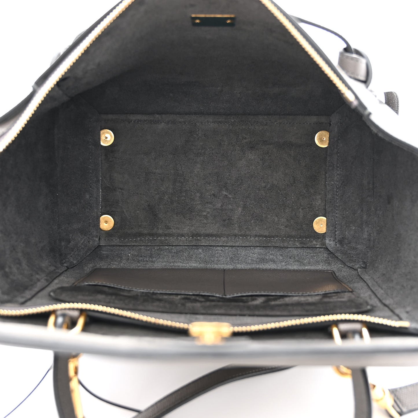 Grained Calfskin Mini Belt Bag Grey
