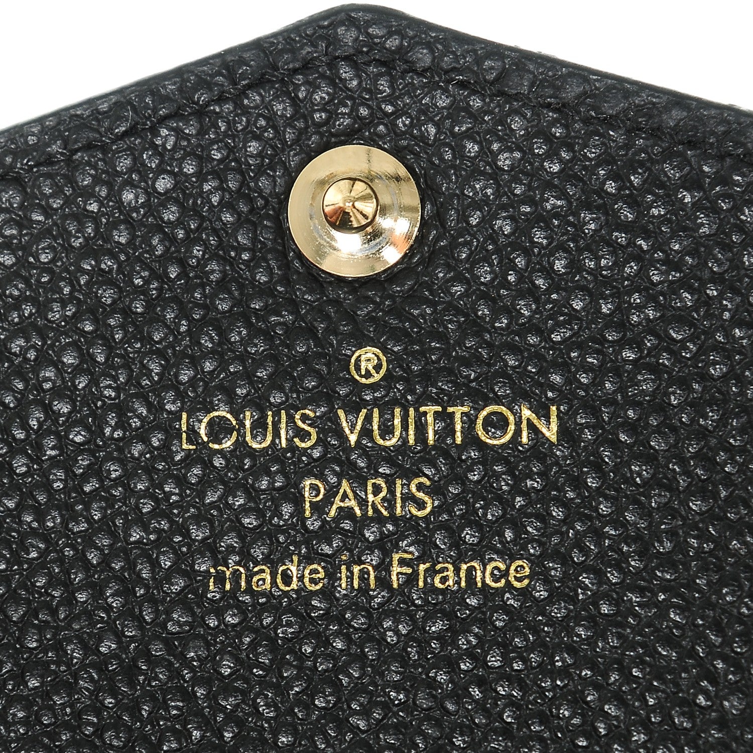 Louis Vuitton Empreinte Key Pouch Black 6 of 6