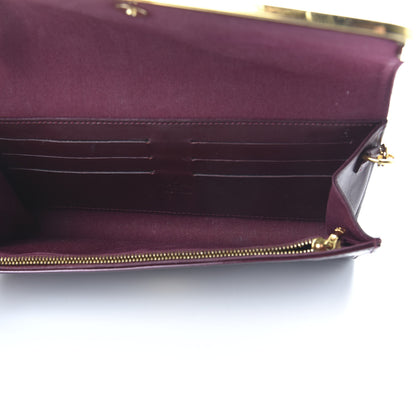 Louis Vuitton Vernis Rossmore MM Rouge Fauviste 5 of 11
