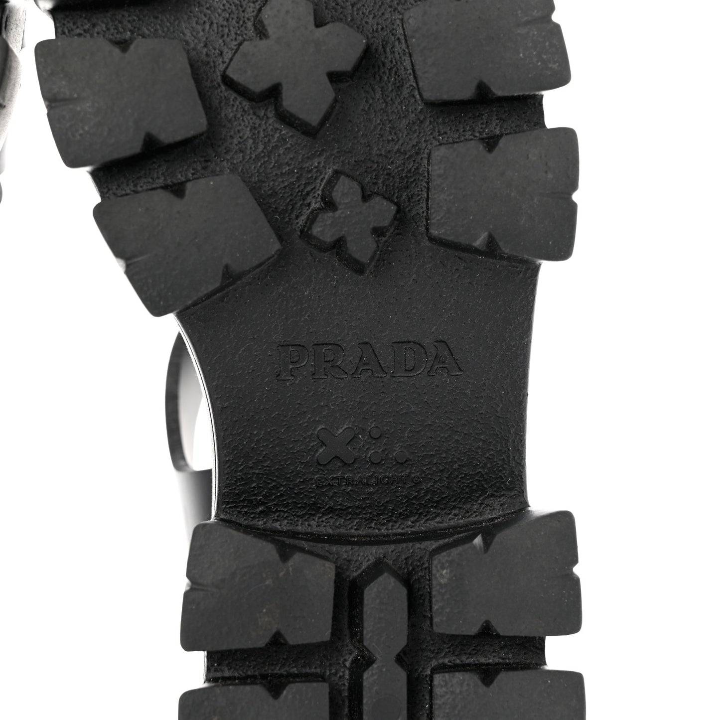 Foam Rubber Triangle Logo Monolith 55mm Cage Sandals 37 Black