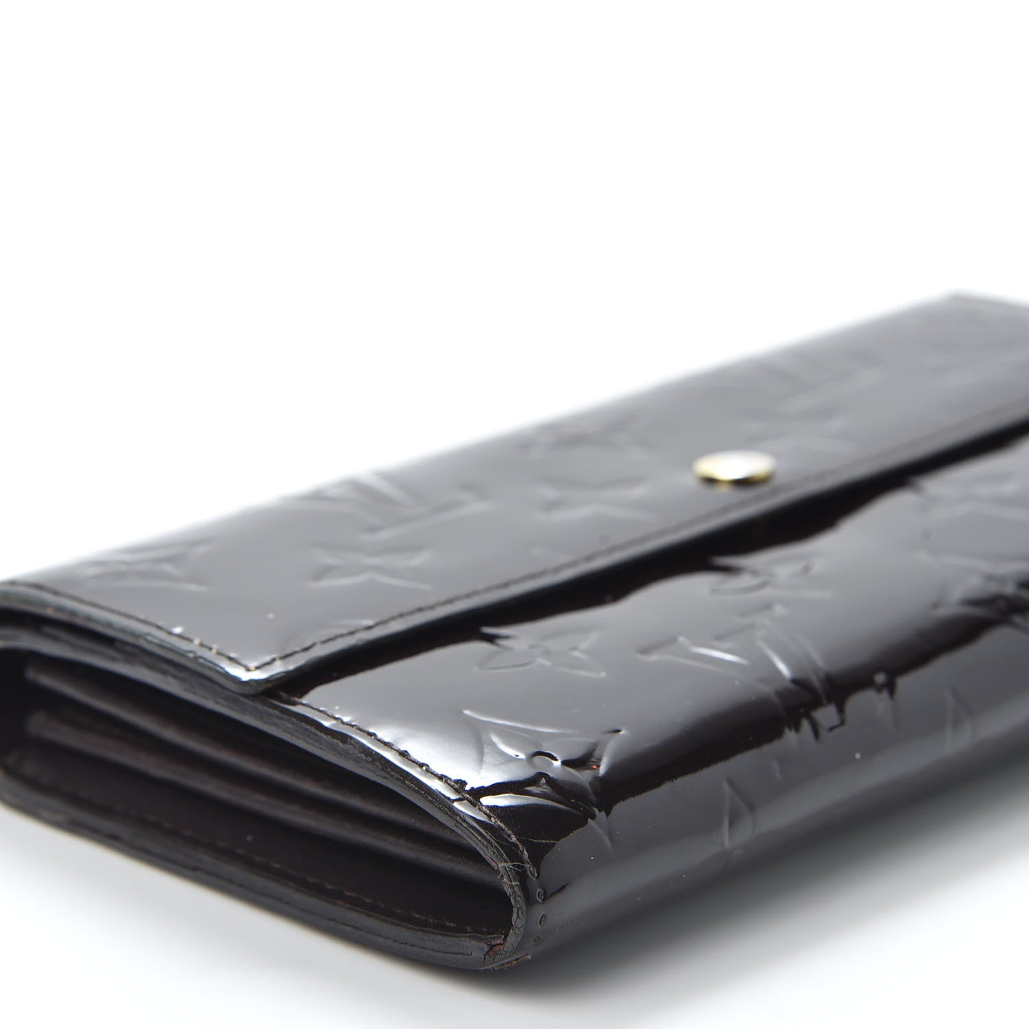 Louis Vuitton Vernis Sarah Wallet Amarante 5 of 9