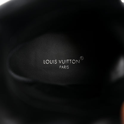 Louis Vuitton Canvas Monogram Laureate Platform Desert Boots 36 Black 7 of 10