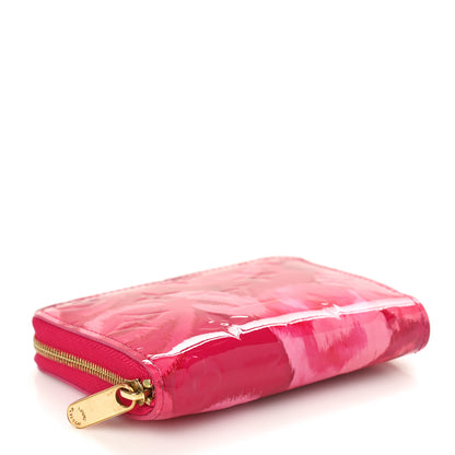 Louis Vuitton LOUIS VUITTON Vernis Ikat Zippy Coin Purse Rose Indien 4 of 9
