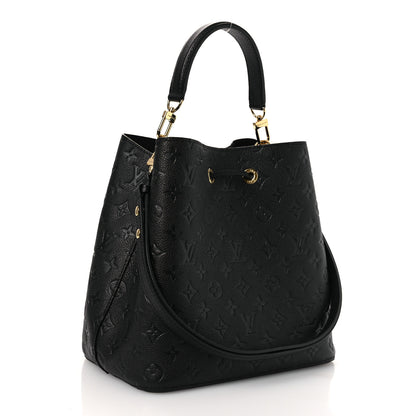 Louis Vuitton Empreinte Neonoe MM Black 3 of 10