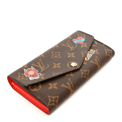 Louis Vuitton Monogram World Tour Sarah Wallet 4 of 8