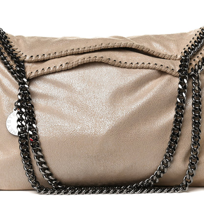 Stella McCartney Shaggy Deer Small Falabella Tote Taupe 9 of 13