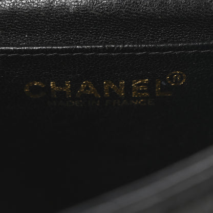 Chanel Matte Alligator Mini Square Flap Black 6 of 10