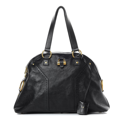 Saint Laurent Calfskin Large Muse Black 1 of 19