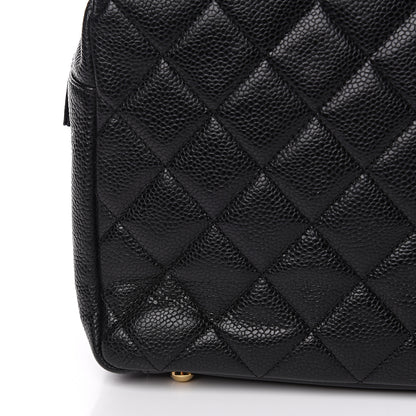 Chanel Caviar Quilted Petit Timeless Tote PTT Black 9 of 10