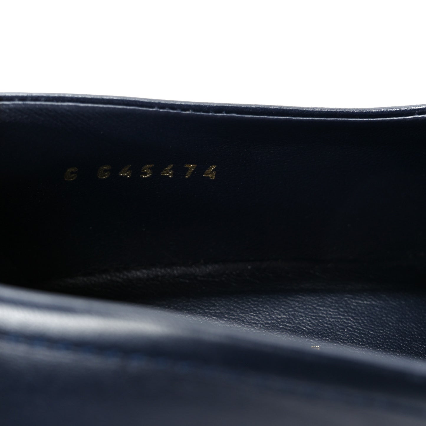 Lambskin Quilted CC Turnlock Loafers 39.5 Navy