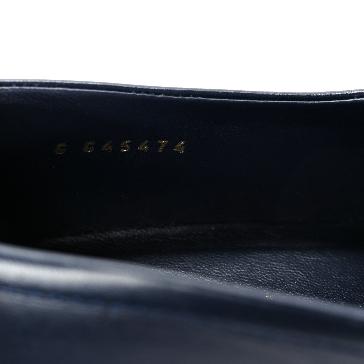 Chanel Lambskin Quilted CC Turnlock Loafers 39.5 Navy 9 of 10