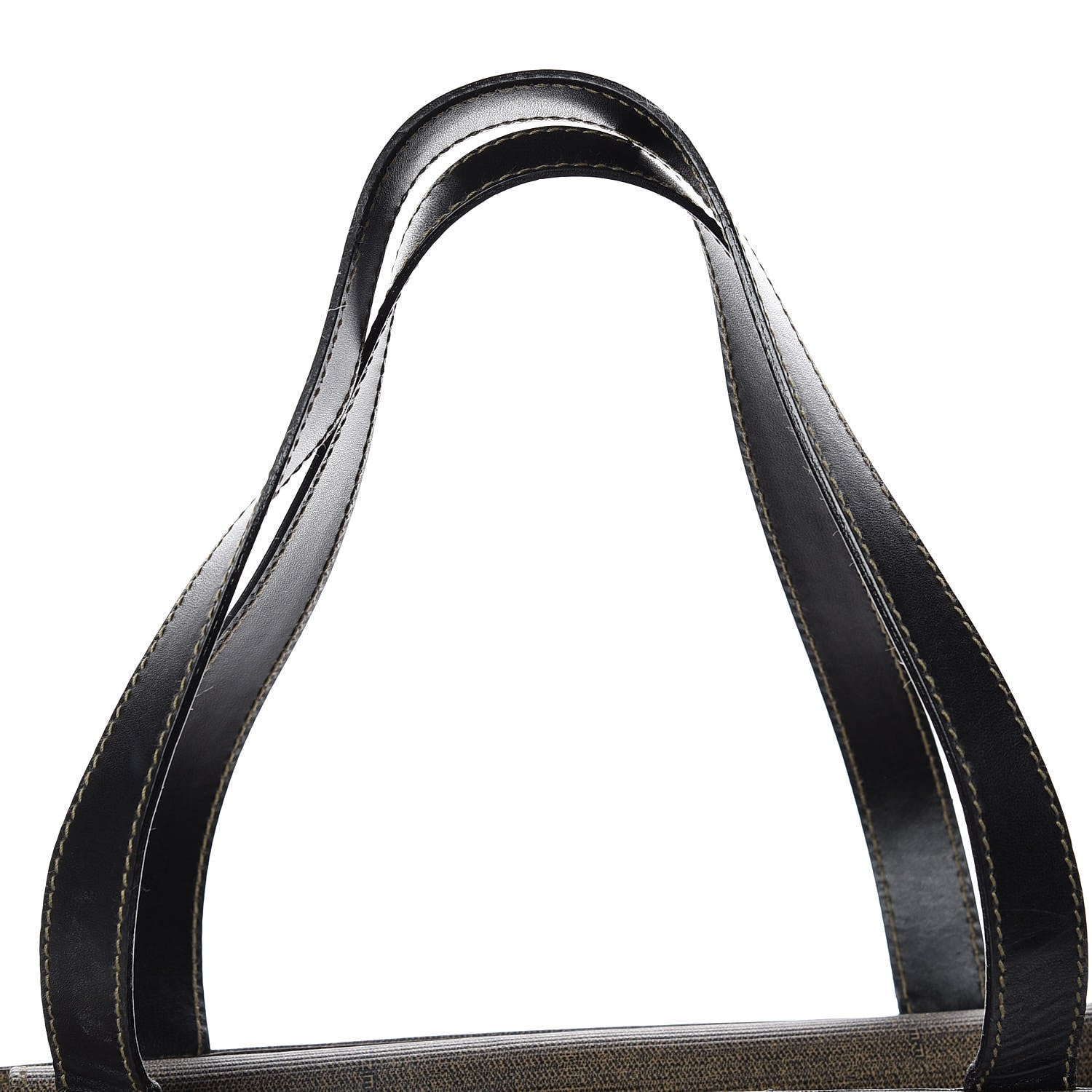 Fendi Canvas Roma 1925 Tote Tobacco 13 of 13