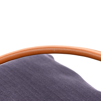 Hermes Canvas Swift Aline Grooming Bag Navy 11 of 11