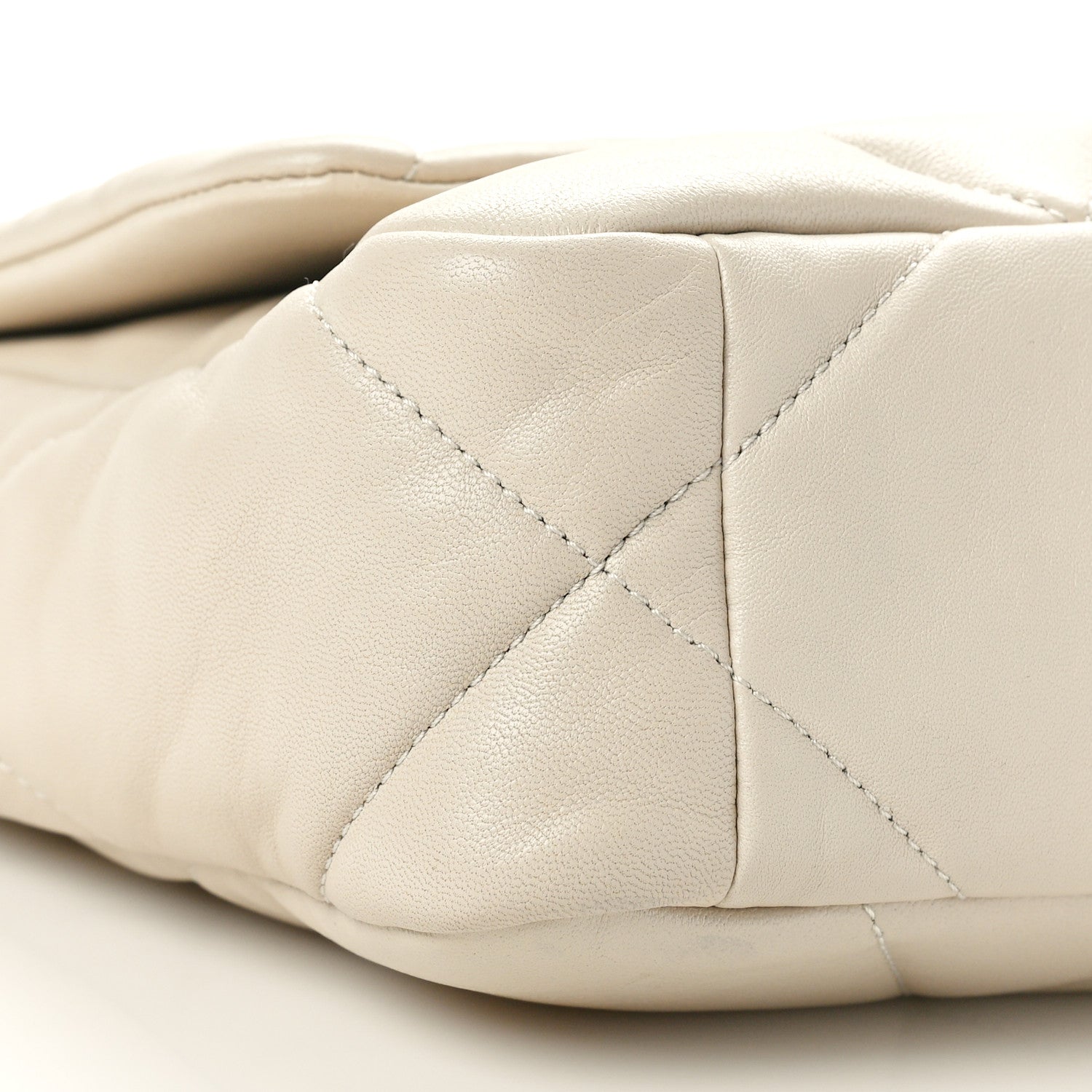 Chanel Lambskin Quilted Medium Chanel 19 Flap Beige 9 of 10