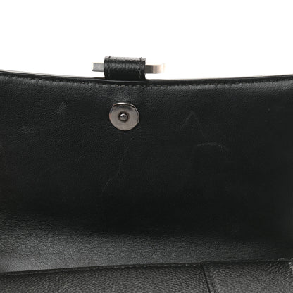 Balenciaga Grained Calfskin Small Hourglass Top Handle Bag Black 9 of 9