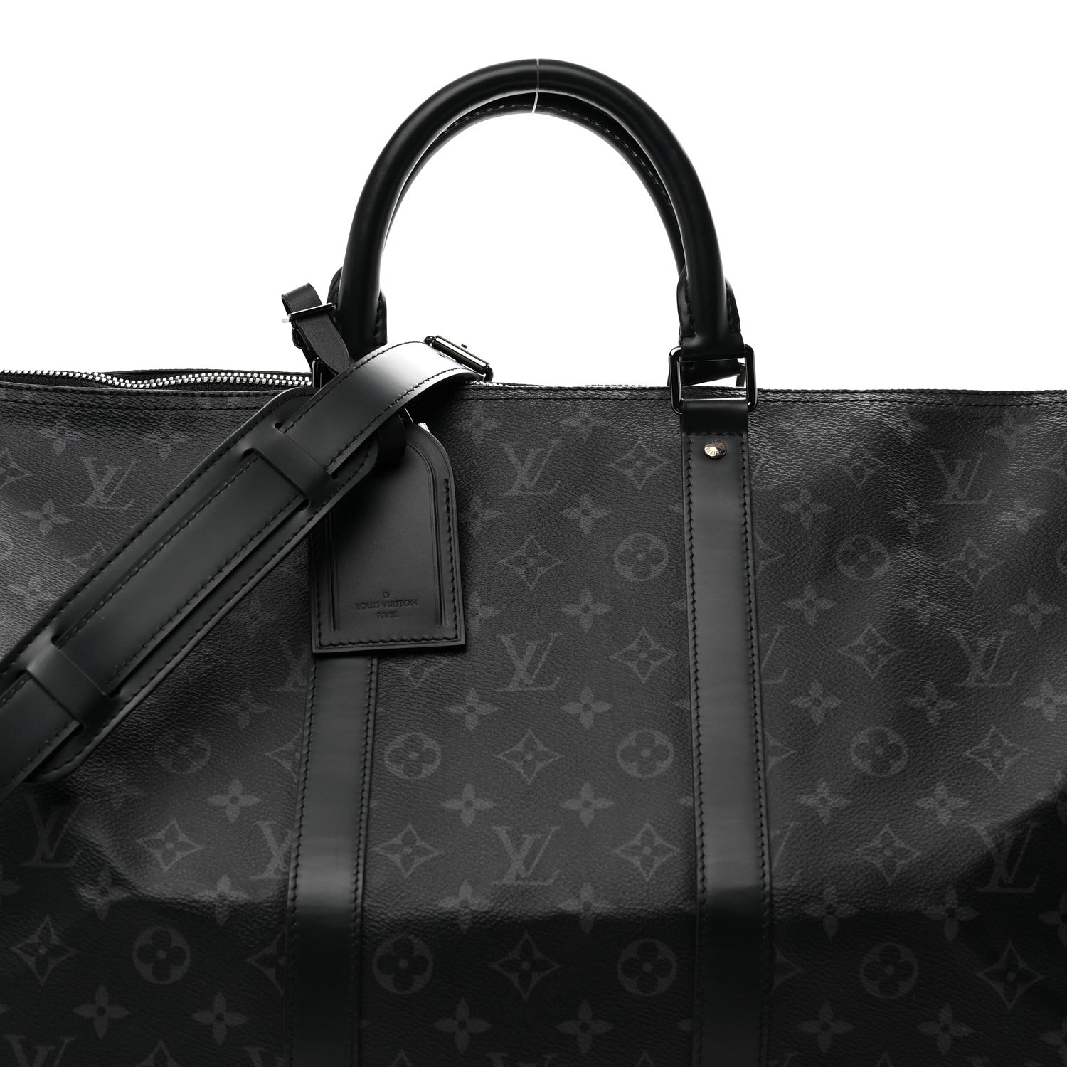 Louis Vuitton Monogram Eclipse Keepall Bandouliere 55 6 of 8
