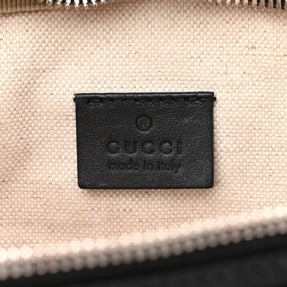 Gucci Calfskin GG Tennis Embossed Pocket Belt Bag Black 7 of 12