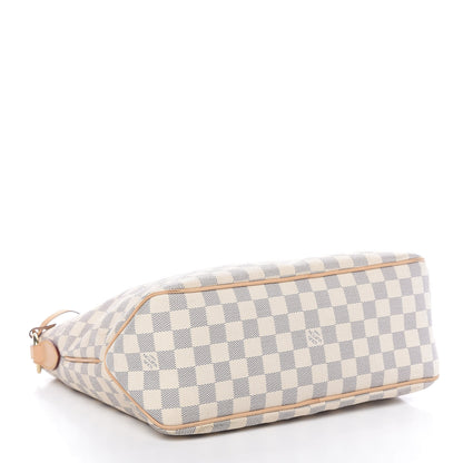 Louis Vuitton Damier Azur Delightful PM Rose Ballerine 4 of 13