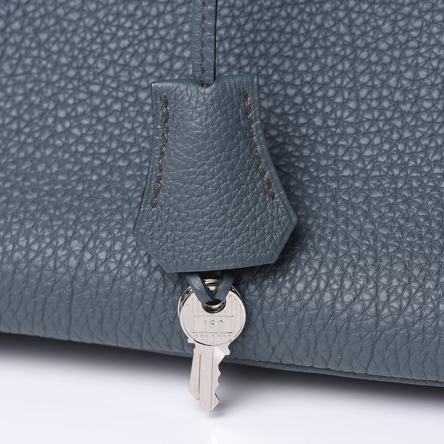Togo Birkin 35 Bleu Orage