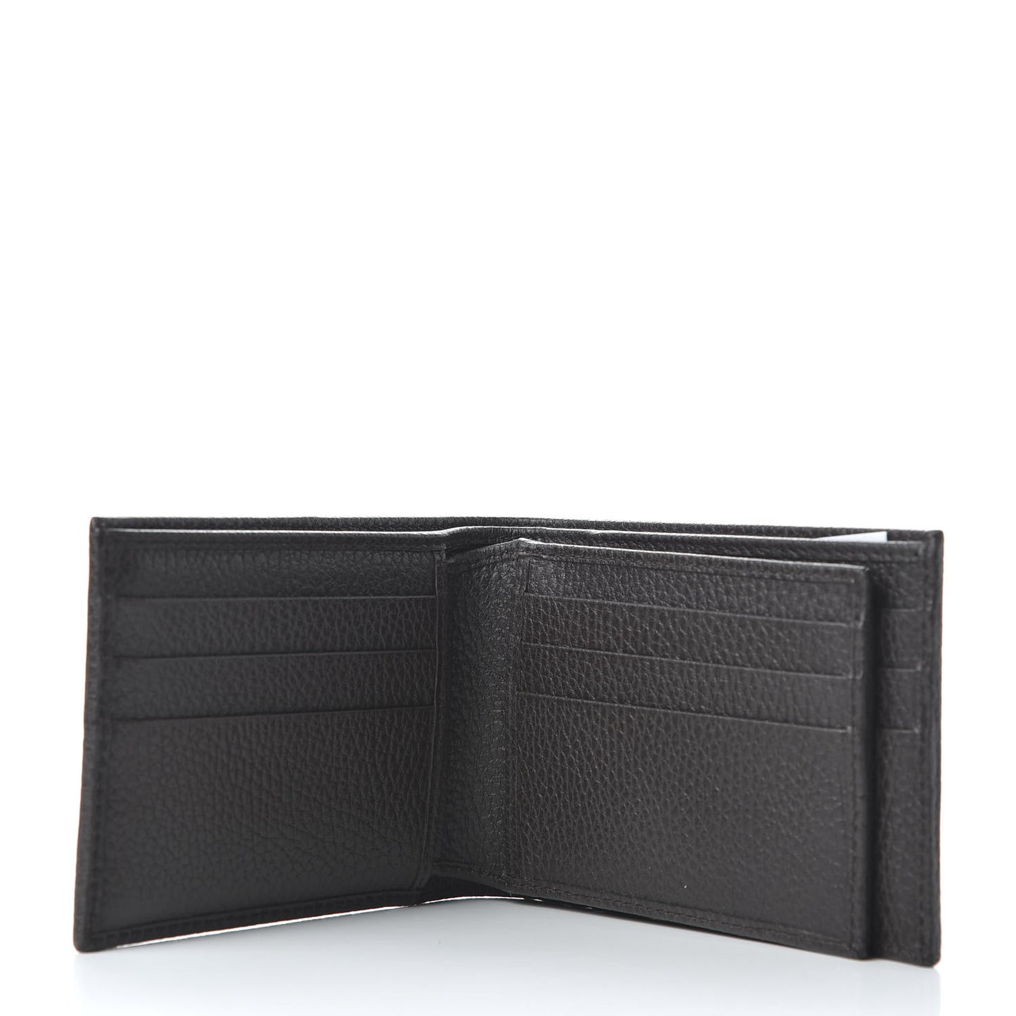 Monogram Bi-Fold Wallet Dark Brown