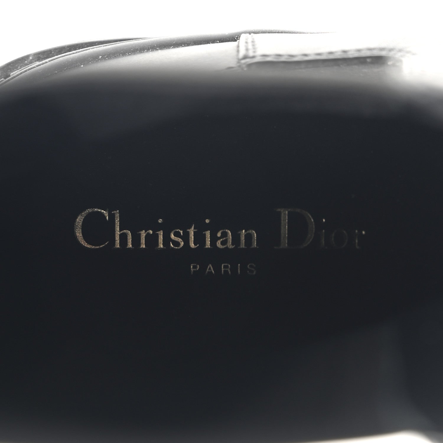 Christian Dior Calfskin Dior Trial Ankle Boots 38.5 Black 9 of 12