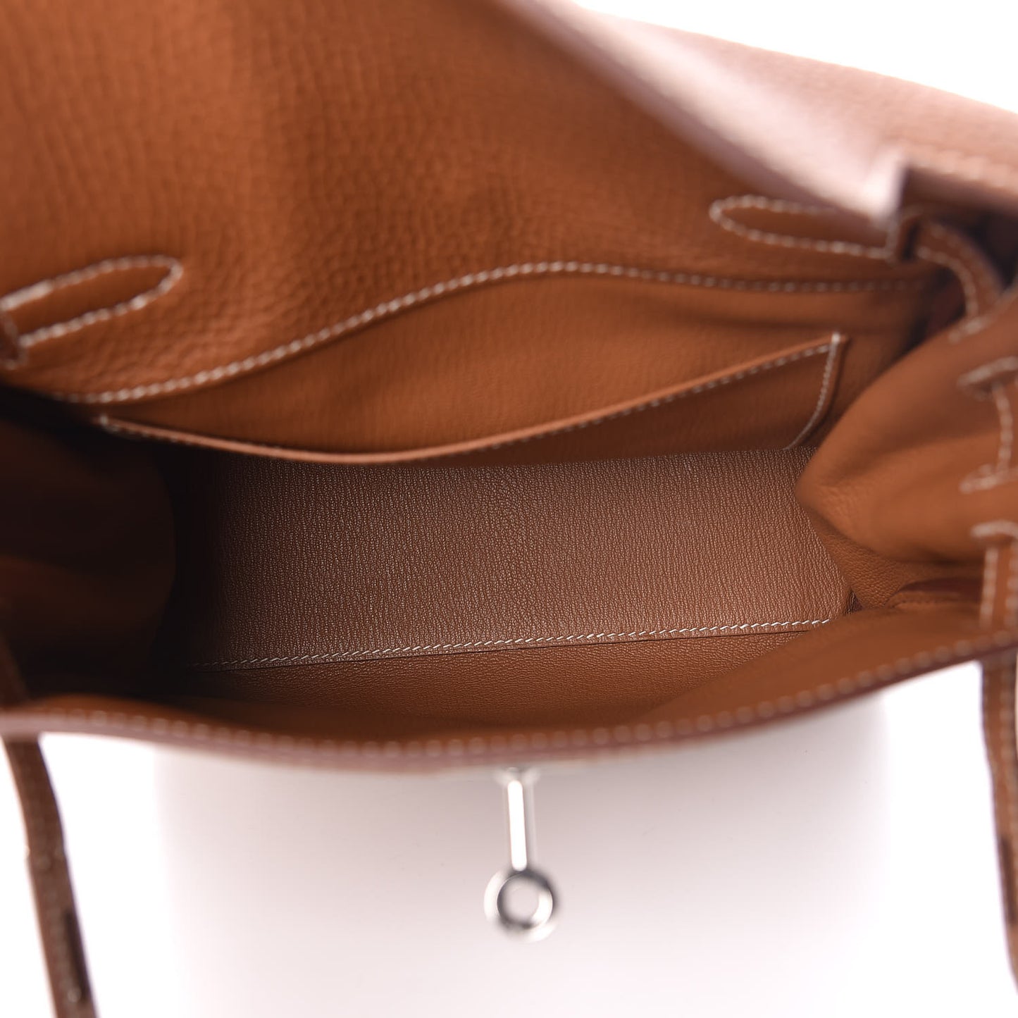 Taurillon Clemence Kelly Amazone Ado Backpack 22 Gold Bleu Zellige Caramel